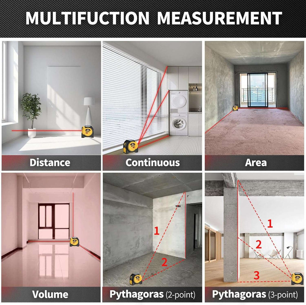 Laser Rangefinder Tape Measure