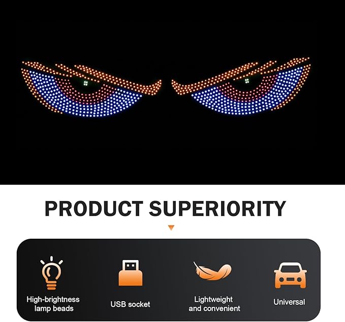 Devil Eyes LED Light Strips