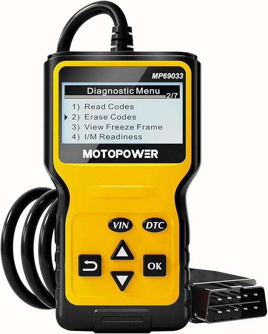 MOTOPOWER MP69033 Car OBD2 Scanner Code Reader Engine Fault Scanner