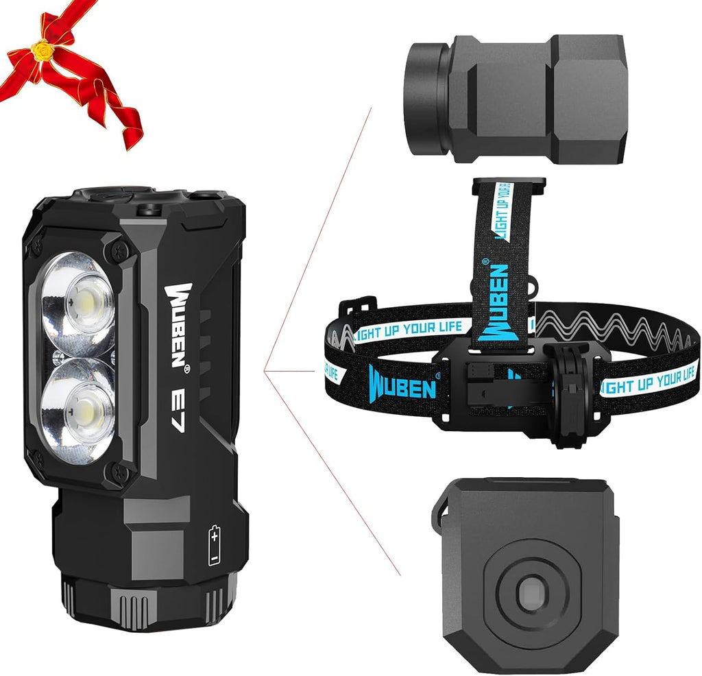 WUBEN E7 EDC Flashlight（fully equipped）