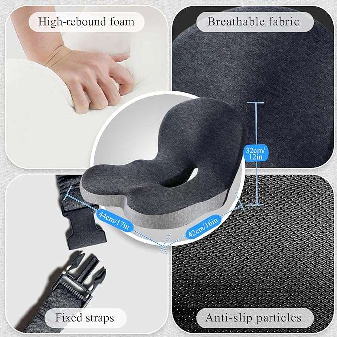 Trucker seat Cushions for Long Sitting