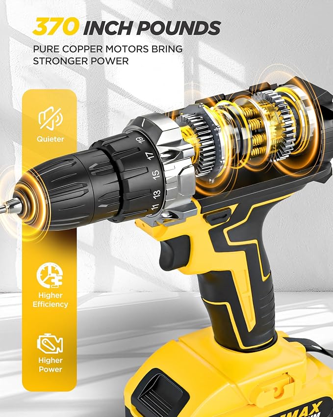 21V Wireless Lithium Drill