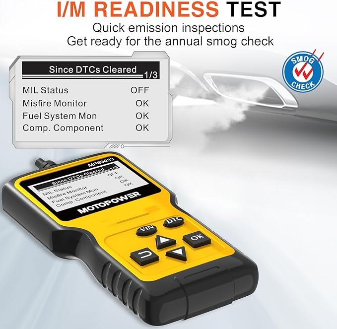 MOTOPOWER MP69033 Car OBD2 Scanner Code Reader Engine Fault Scanner