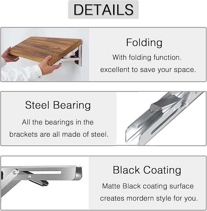 Folding Shelf Brackets