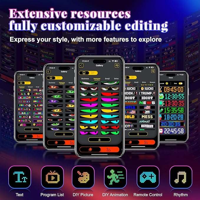 Devil Eyes LED Light Strips