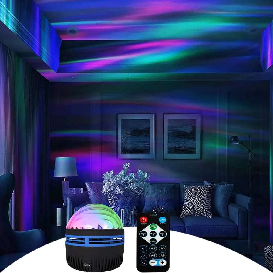 Aurora Lights Projector, Northern Light Projector with Remote Control