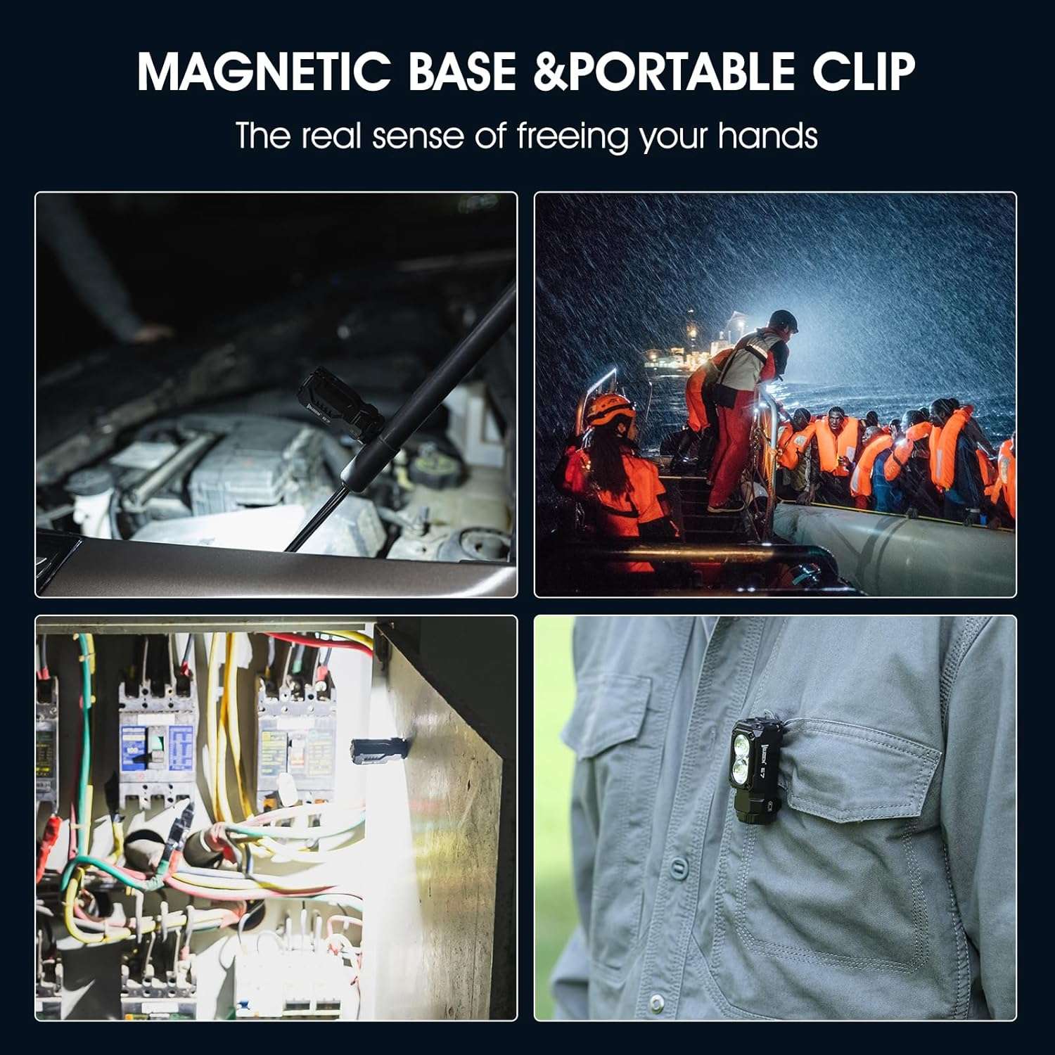 WUBEN E7 EDC Flashlight（fully equipped）