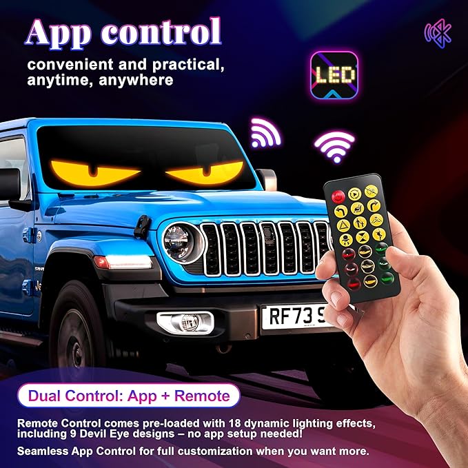 Devil Eyes LED Light Strips