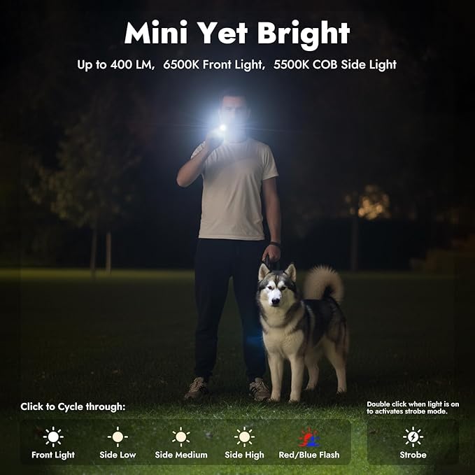 Warsun T7 Pro Pocket EDC flashlight(2pcs)