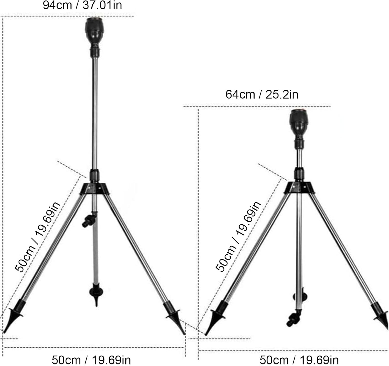 Rotating Tripod Sprinkler