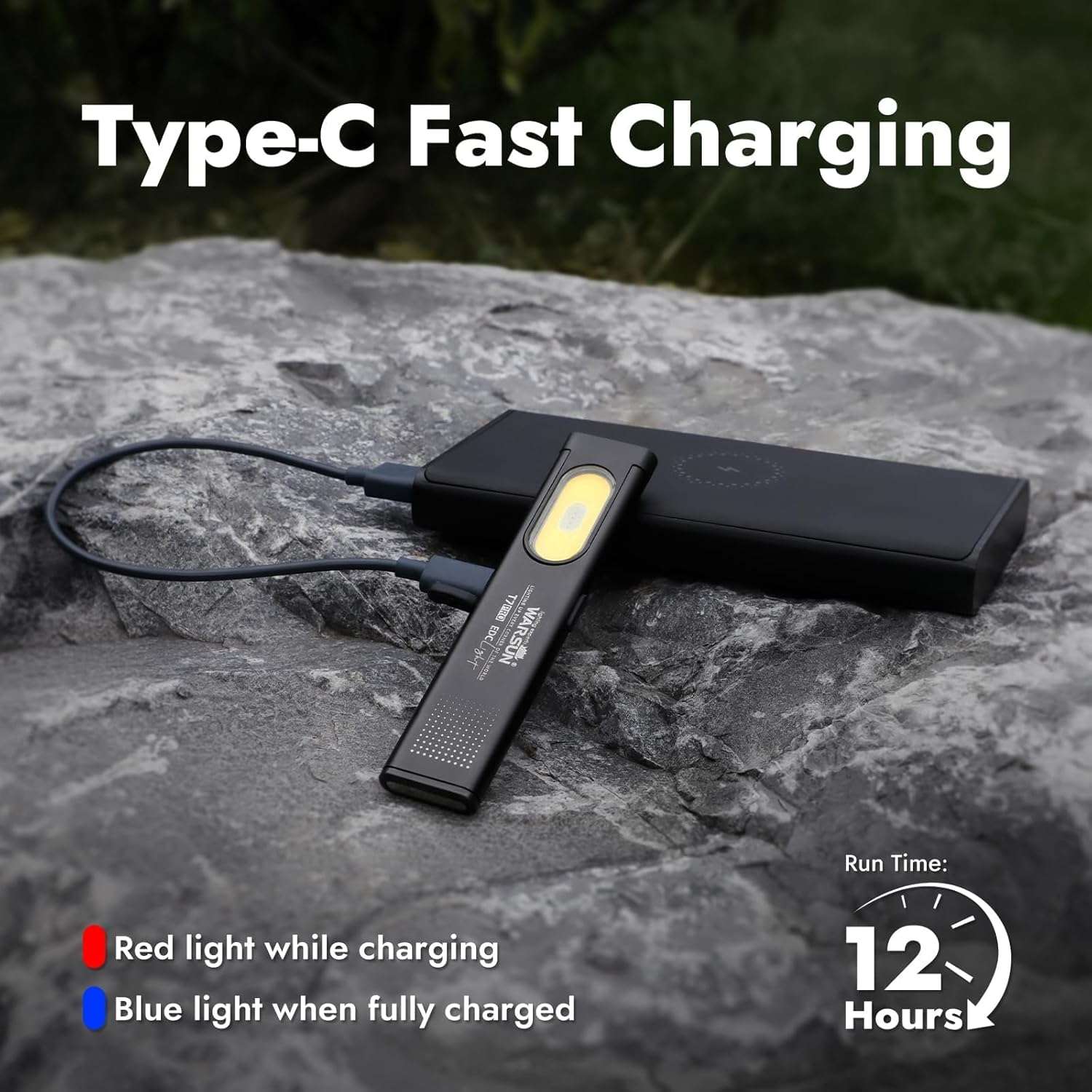 Warsun T7 Pro Pocket EDC flashlight(2pcs)