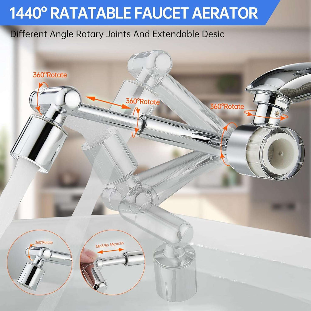 1440° Rotating Sink Water Filter Faucet