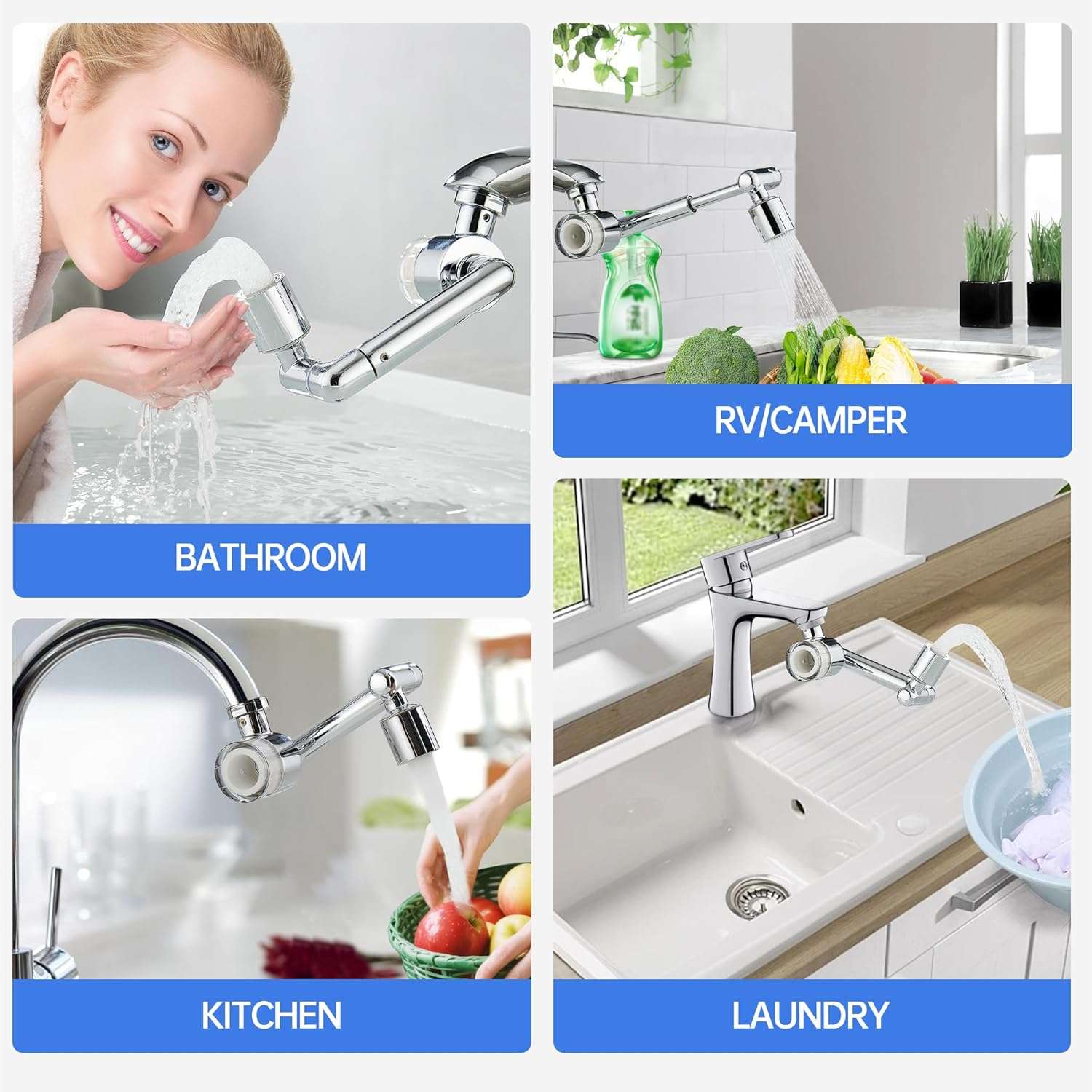 1440° Rotating Sink Water Filter Faucet